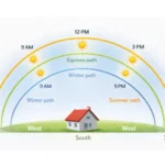 Sun Path Diagram for a Specific Location and Time and Its Use to Estimate the Angle of Inclination for Solar Panels