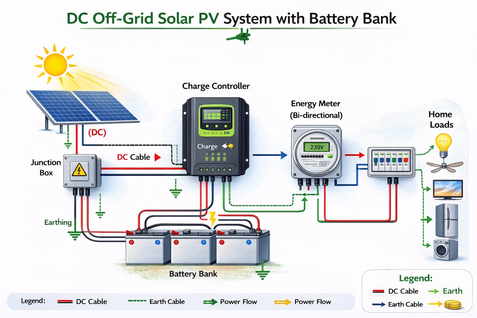 Different Types of Solar Photovoltaic Systems