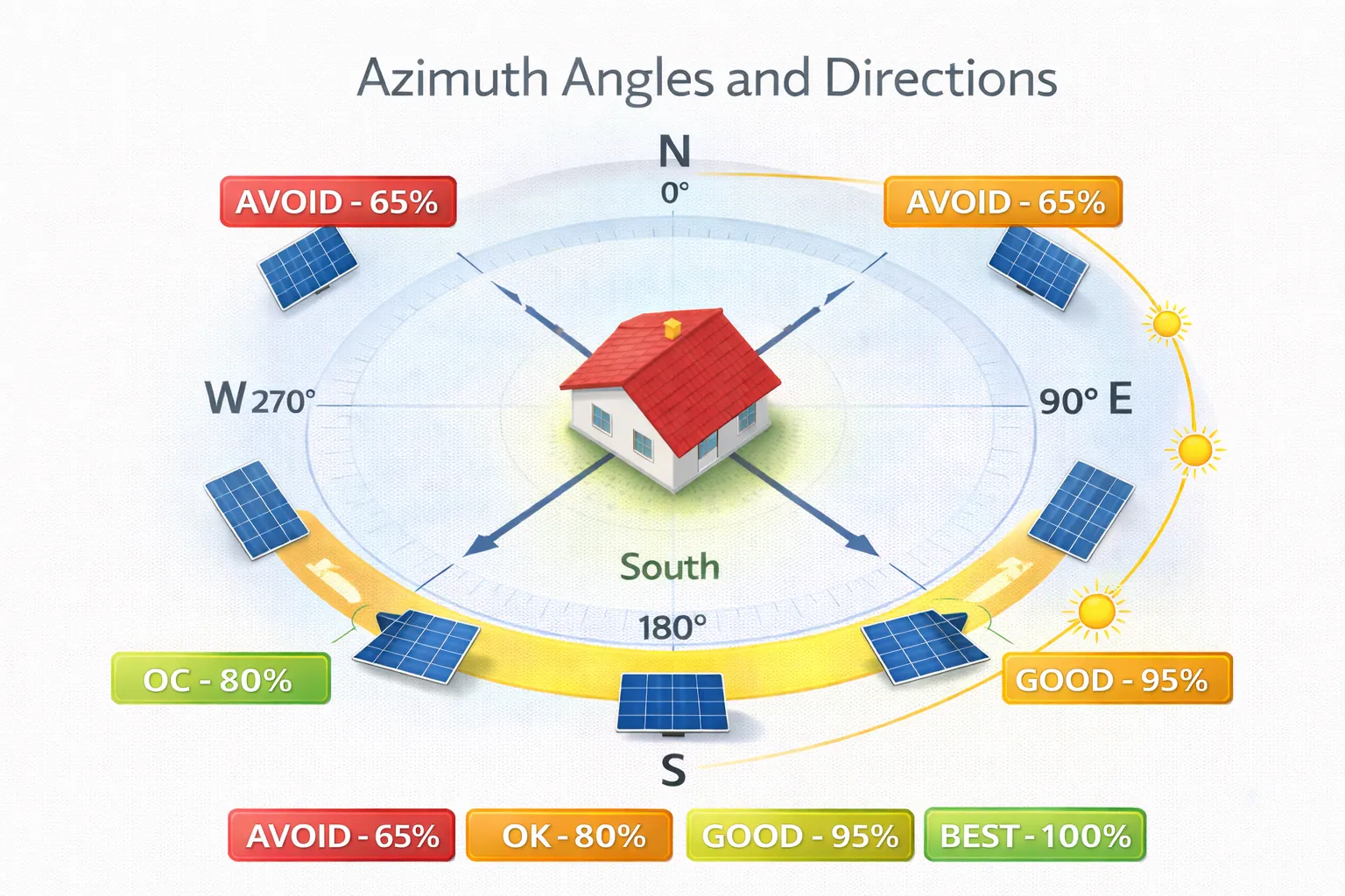 Azimuth Angles and Directions