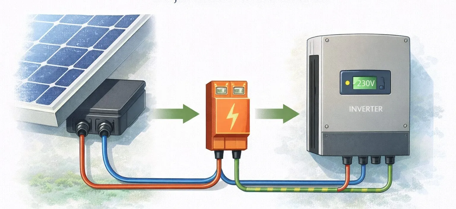 Ensures safe operation of connected loads