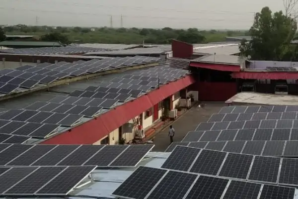 Tej Shoes Rooftop Solar Installation
