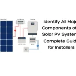 Identify All Major Components of a Solar PV System- Complete Guide for Installers