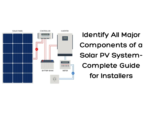 Identify All Major Components of a Solar PV System- Complete Guide for Installers