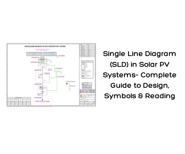 Single Line Diagram (SLD) in Solar PV Systems- Complete Guide to Design, Symbols & Reading
