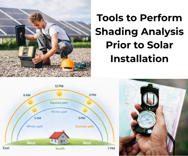 Tools to Perform Shading Analysis Prior to Solar Installation
