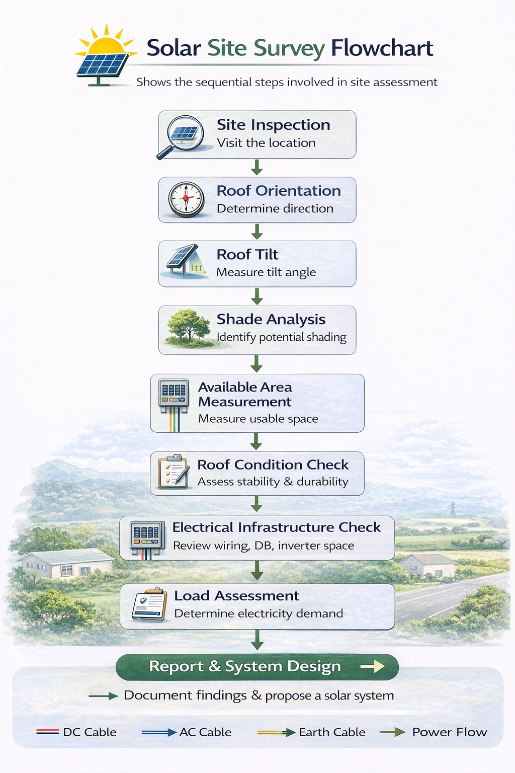 Steps Required for Conducting a Site Assessment Prior to Solar Installation