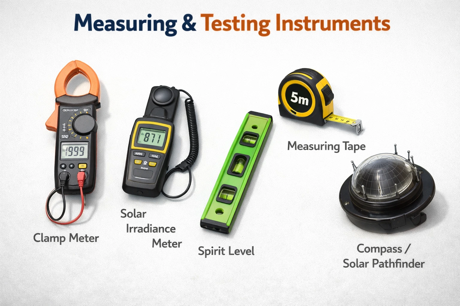 Measuring and Testing Instruments