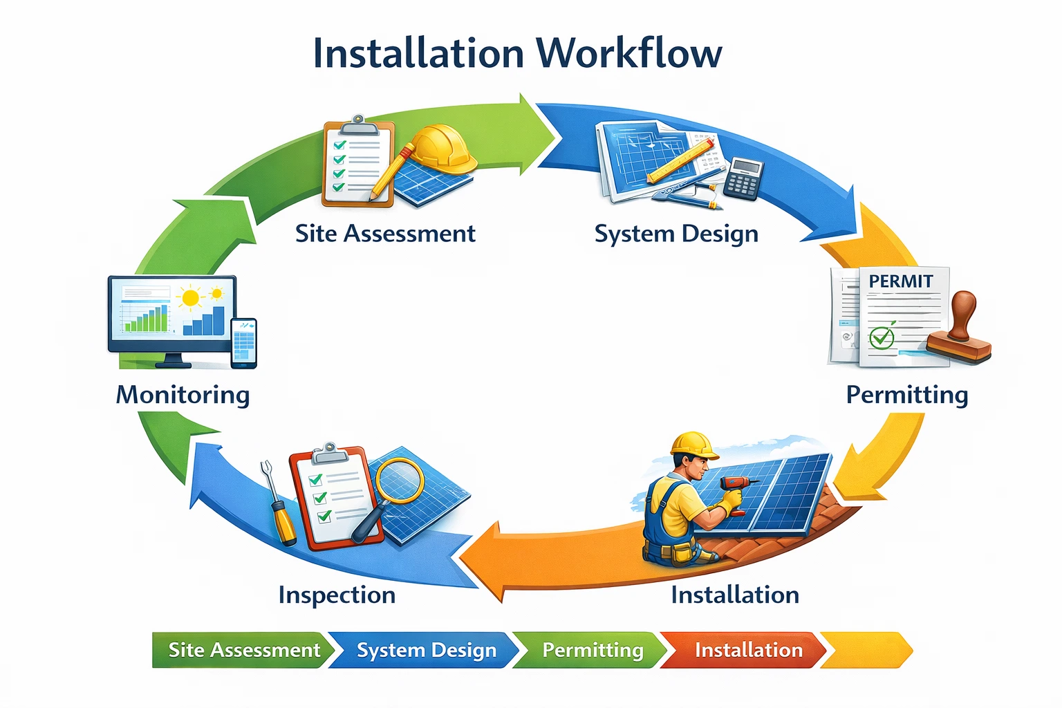 Solar Installation Workflow