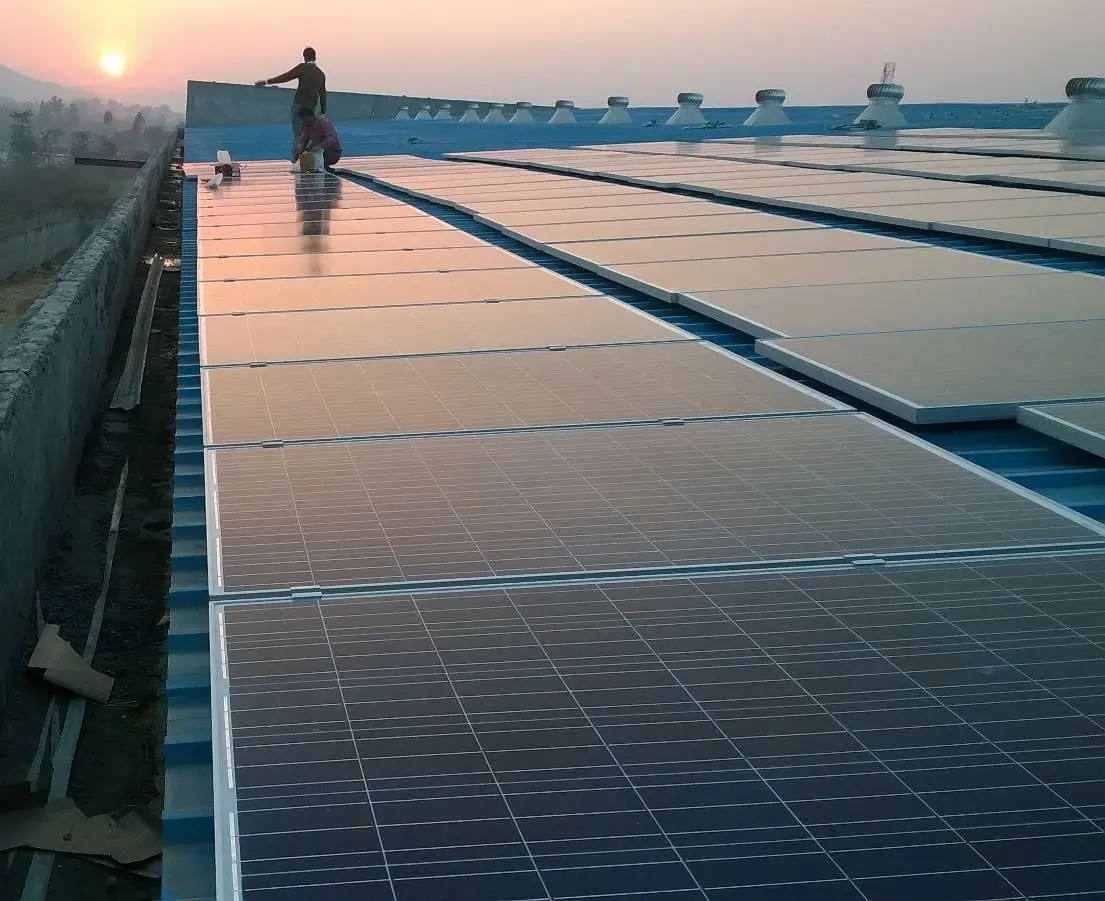 Paonta Sahib Roof Top Solar Installation