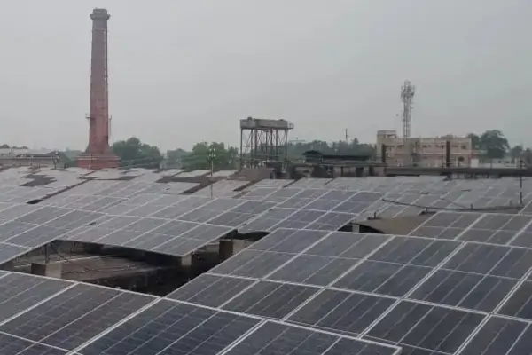 Victoria Jute Roof Top Solar Installation