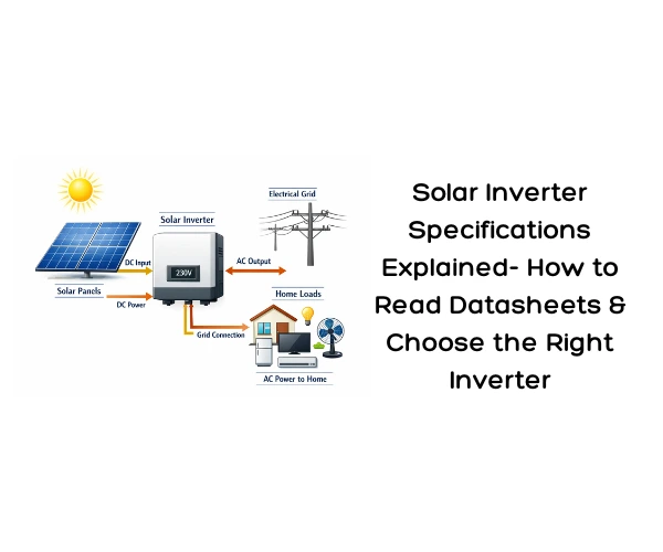 Solar Inverter Specifications Explained- How to Read Datasheets & Choose the Right Inverter