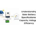 Understanding Solar Battery Specifications- Capacity, Voltage & Efficiency