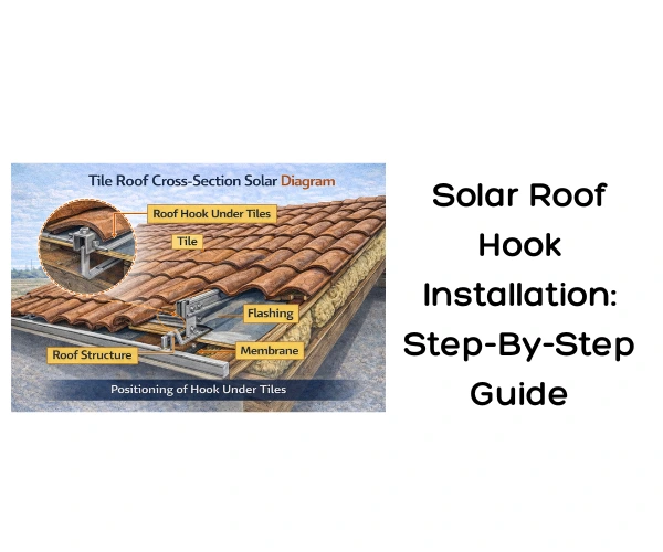 Solar Roof Hook Installation Step-By-Step Guide