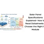 Solar Panel Specifications Explained- How to Read Datasheets & Choose the Right PV Module