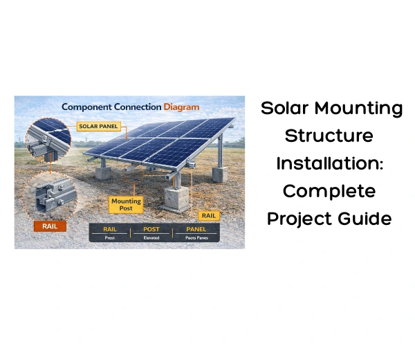 Solar Mounting Structure Installation