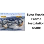 Solar Racking Frame Installation
