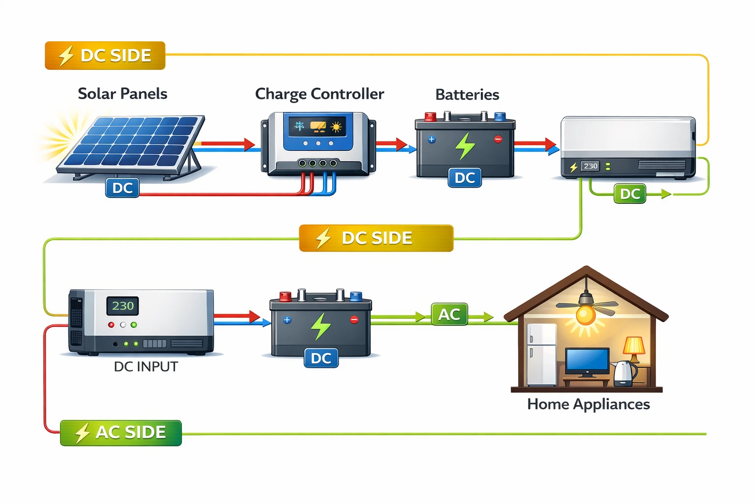 Solar Inverter Installation: On-Grid, Off-Grid & Hybrid