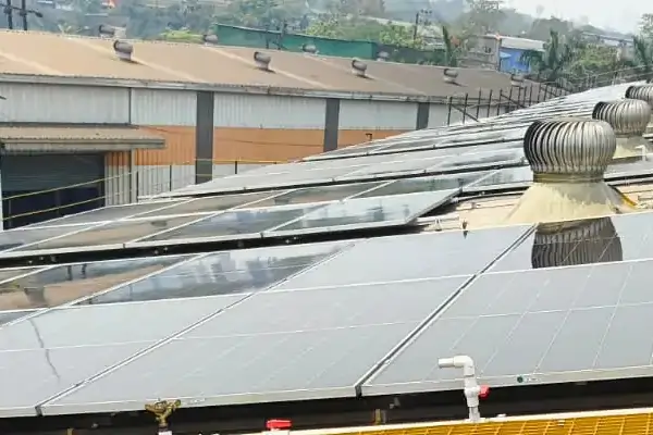 Newco Auto Roof Top Solar Installation