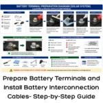 Prepare Battery Terminals and Install Battery Interconnection Cables- Step-by-Step Guide