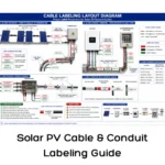 Solar PV Cable & Conduit Labeling Guide