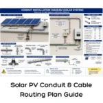 Solar PV Conduit & Cable Routing Plan Guide