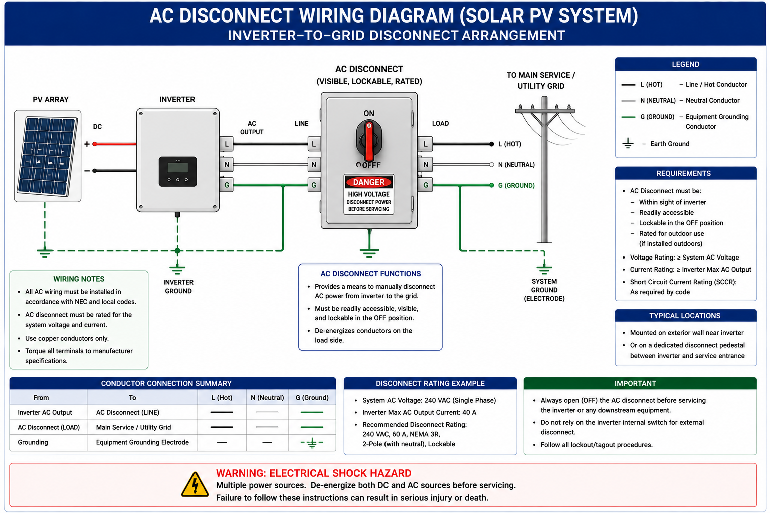 Installation of Utility Required Disconnects in Solar PV Systems- Step-by-Step Guide Installation of Utility Required Disconnects in Solar PV Systems- Step-by-Step Guide