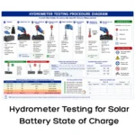 Hydrometer Testing for Solar Battery State of Charge
