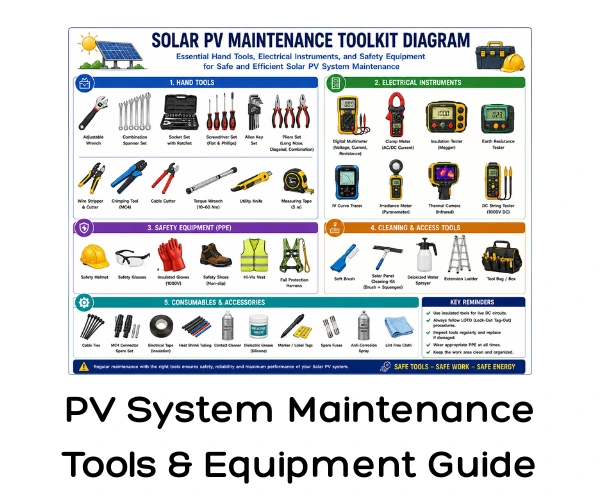 PV System Maintenance Tools & Equipment Guide