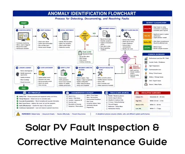 Solar PV Fault Inspection & Corrective Maintenance Guide