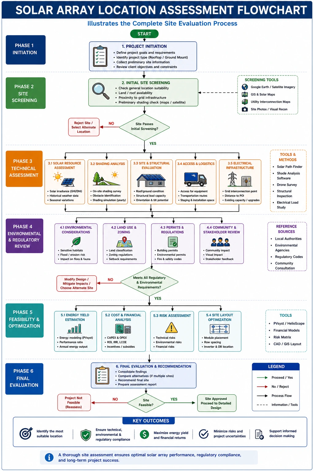 Assess Array Location for Solar PV Installation- Complete Site Evaluation Guide for Maximum Energy Generation