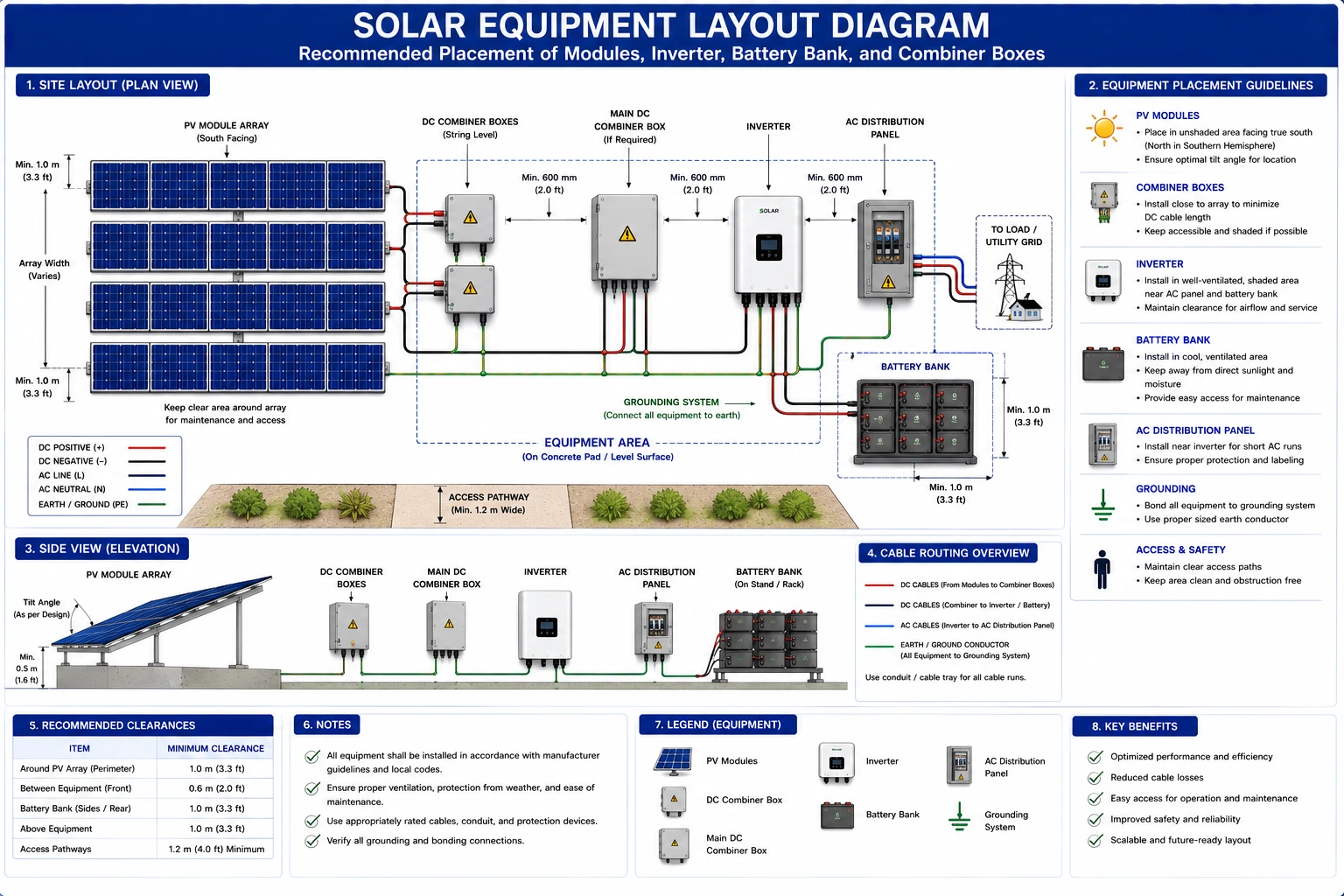 Check Equipment Location for Solar PV Installation- Complete Guide for Safe and Efficient System Deployment