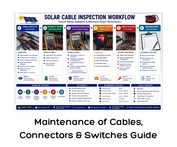Maintenance of Cables, Connectors & Switches Guide