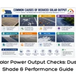 Solar Power Output Checks Dust, Shade & Performance Guide