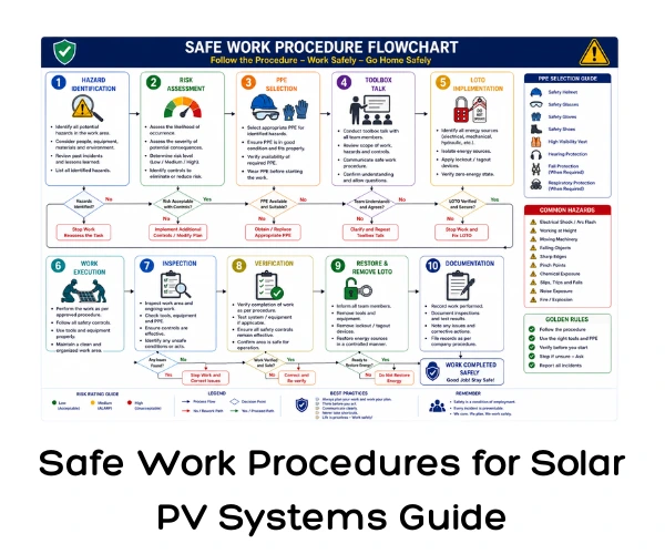 Safe Work Procedures for Solar PV Systems Guide