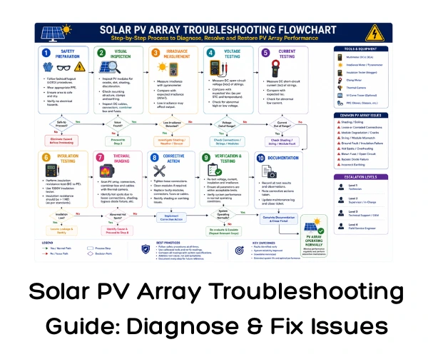 Solar PV Array Troubleshooting Guide Diagnose & Fix Issues