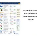 Solar PV Fault Escalation & Troubleshooting Guide