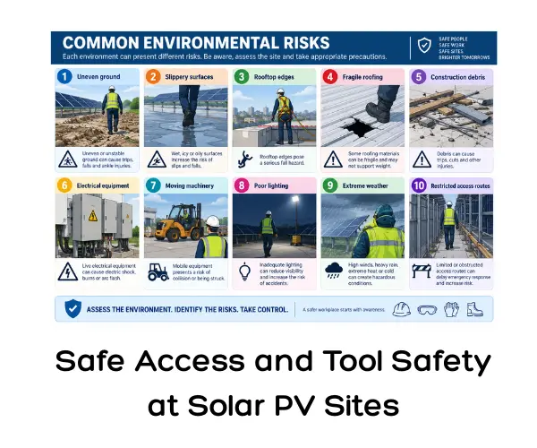 Safe Access and Tool Safety at Solar PV Sites