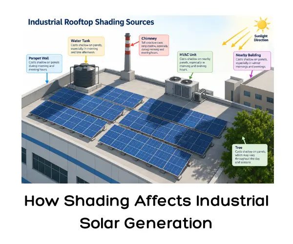 How Shading Affects Industrial Solar Generation