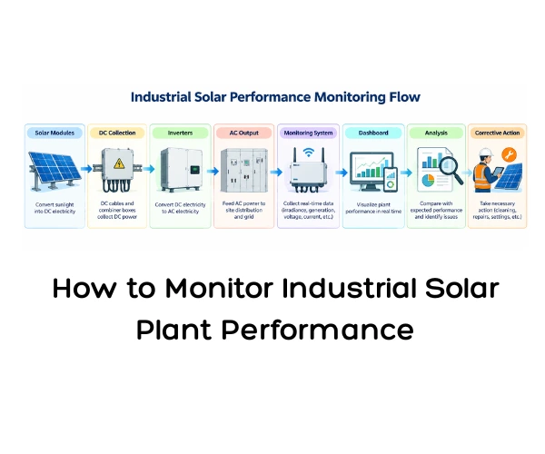 How to Monitor Industrial Solar Plant Performance
