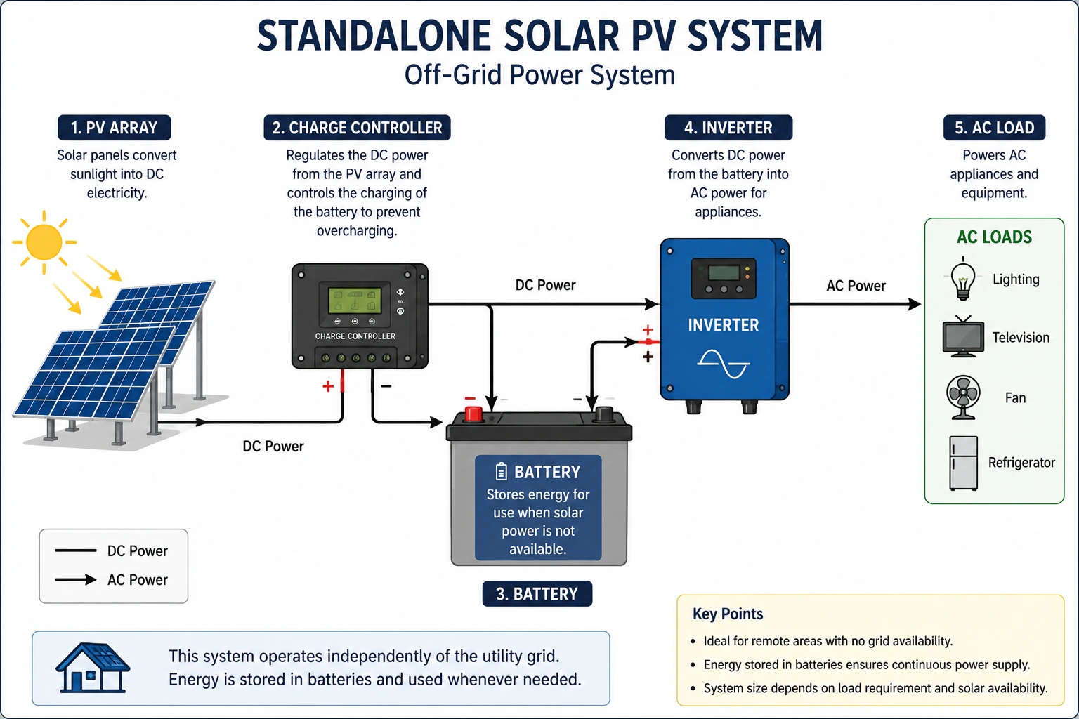 Demonstrate the Working Principle of a Solar PV System A Complete Guide