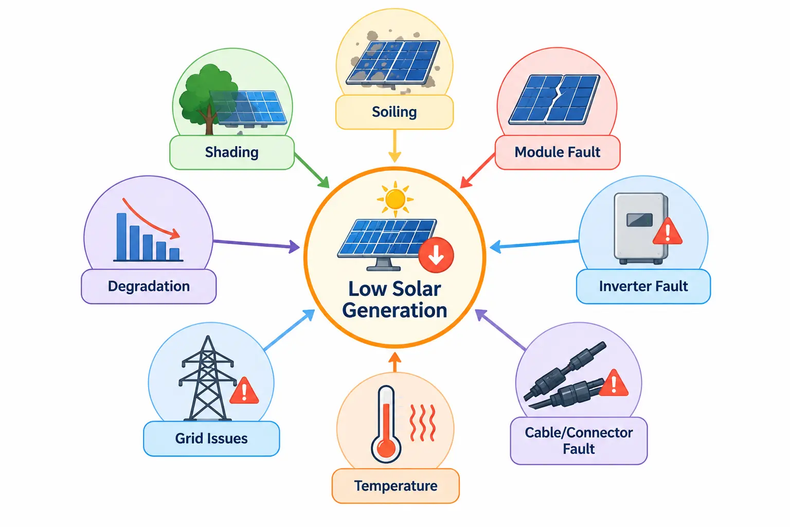 What Happens When an Industrial Solar Plant Underperforms